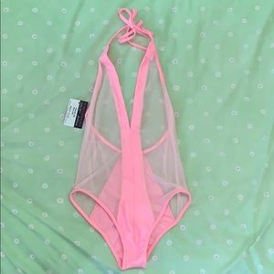 Pink Body Language Bodysuit
